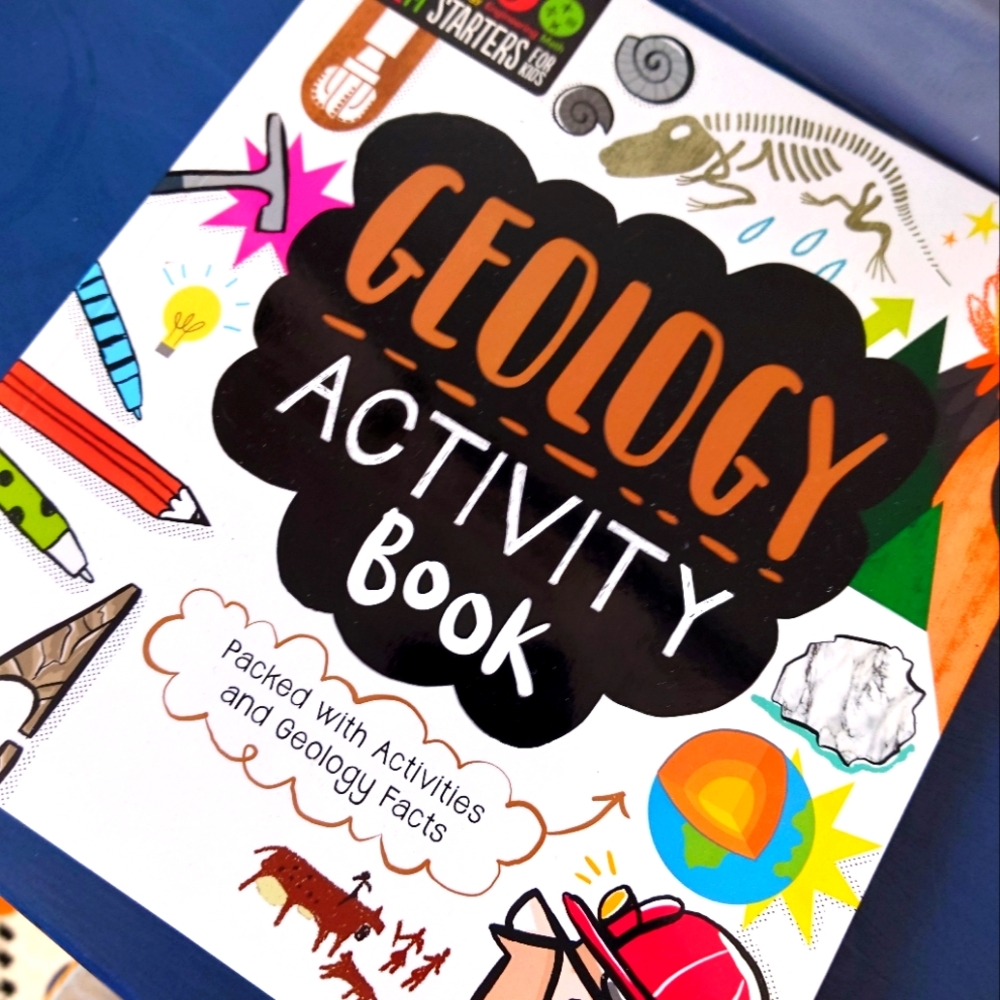 Geology Activity Book STEM WORKBOOK, NEW